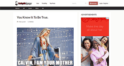 Desktop Screenshot of catholicmemes.com